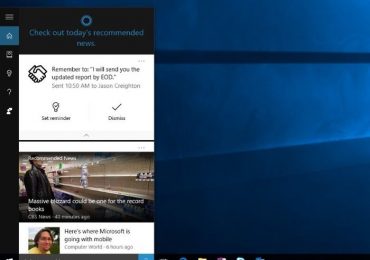 Cortana для Windows 10 получает новые возможности