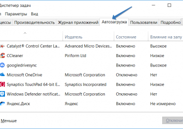 Как открыть автозагрузку в Windows 10: нужно вызвать окно выполнить, и ввести команду или запустить диспетчер задач, чтобы узнать какие программы стартовали с системой