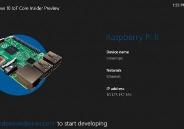 Microsoft выпускает Windows 10 IoT Core Insider Preview