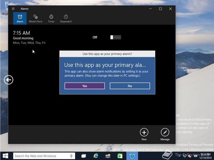 Новые скриншоты Windows 10 build 9901