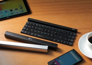 Обновлённая версия складывающейся клавиатуры Rolly Keyboard от LG