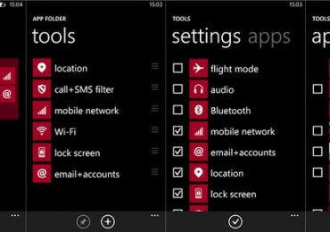 Создавайте папки для приложений и настроек через App Folder для смартфонов Nokia Lumia с Windows Phone 8