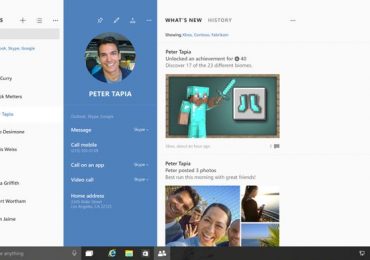 Windows 10 Desktop и Mobile: взгляд на новые приложения контактов и почты