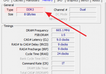 Как узнать тип оперативной памяти компьютера