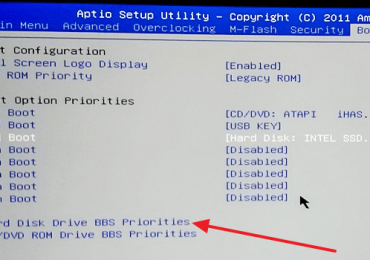 Ошибка Reboot and select proper boot device or insert boot media