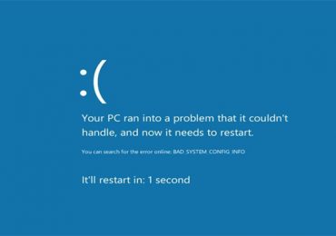 Bad system config info исправить ошибку в Windows