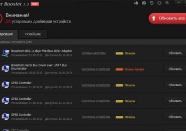 Бесплатные программы для поиска и установки драйверов