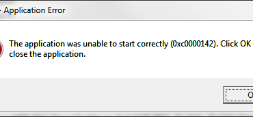 Исправить 0xc0000142 ошибку приложения при запуске игры