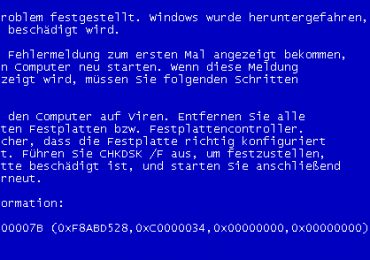 stop bsod 0x0000007b установка Windows XP