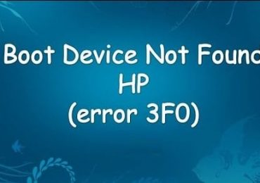 Boot Device Not Found на HP что делать