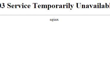 Что ошибка значит 503 service temporarily unavailable