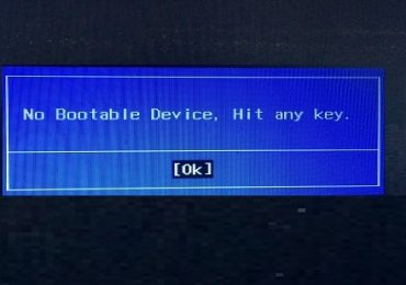 No Bootable Device, Hit any key на ноутбуке Acer что делать