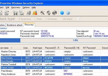 Proactive Windows Security Explorer