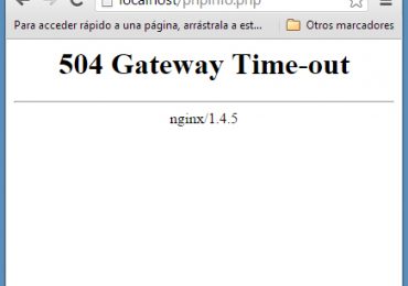 Решить проблему кода 504 gateway time out Windows