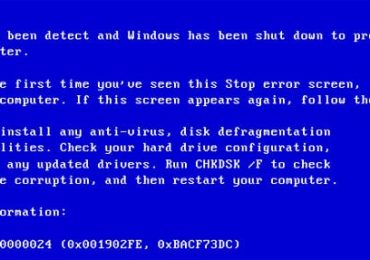 Синий экран смерти 0x00000024: NTFS_FILE_SYSTEM как исправить